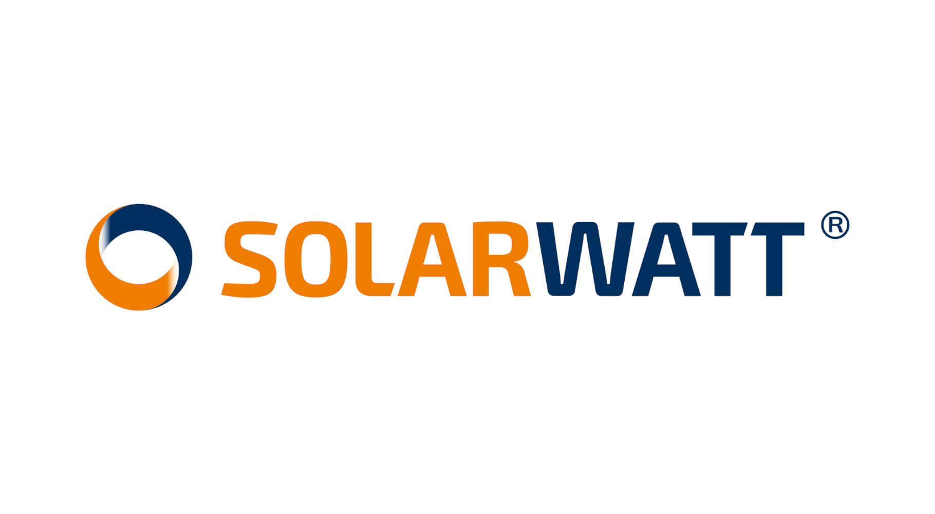 Solarwatt Logo SolarWatt Logo, auf weißem Hintergrund
