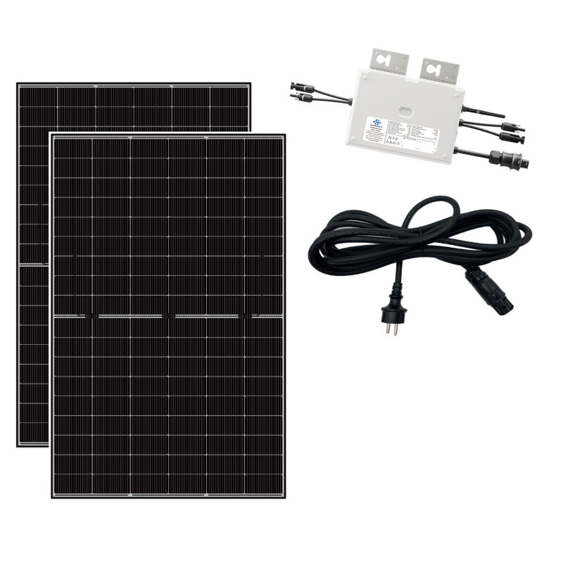 Balance Tangra 890Wp Envertech, 5m Kabel Balance Tangra 890Wp Envertech 5m Kabel, Setdarstellung, auf weißem Hintergrund