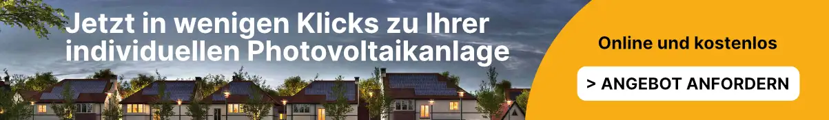 Photovoltaikanlage Angebot Individuelles PV-Angebot kostenlos online anfordern