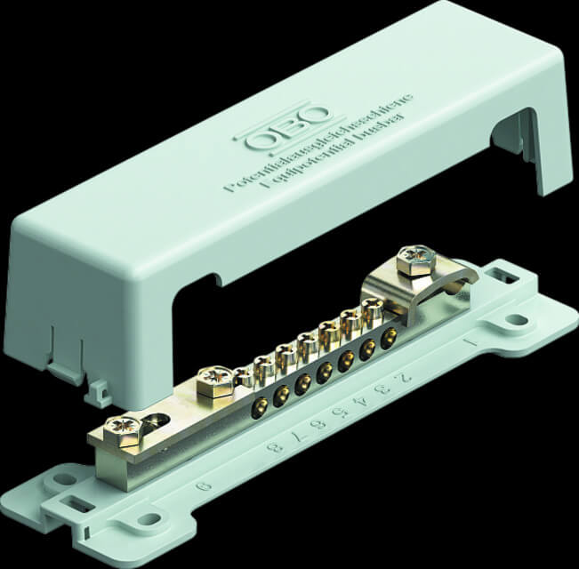 OBO Potentialausgleichsschiene 7x25 mm² OBO Potentialausgleichsschiene 7x25 mm²