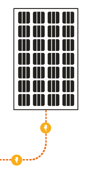 Solarmodul Illustration