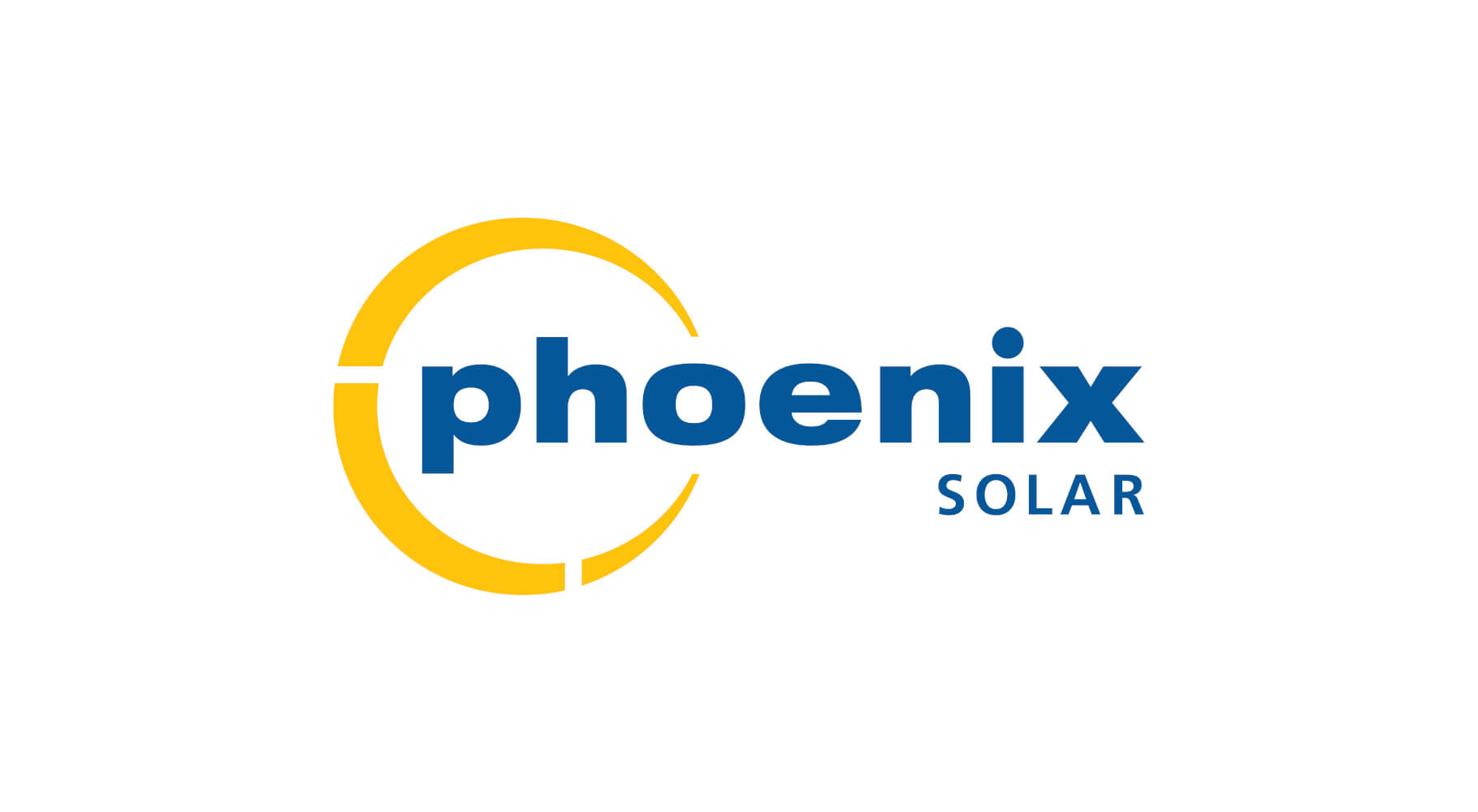 Phoenix Solar Logo, auf weißem Hintergrund