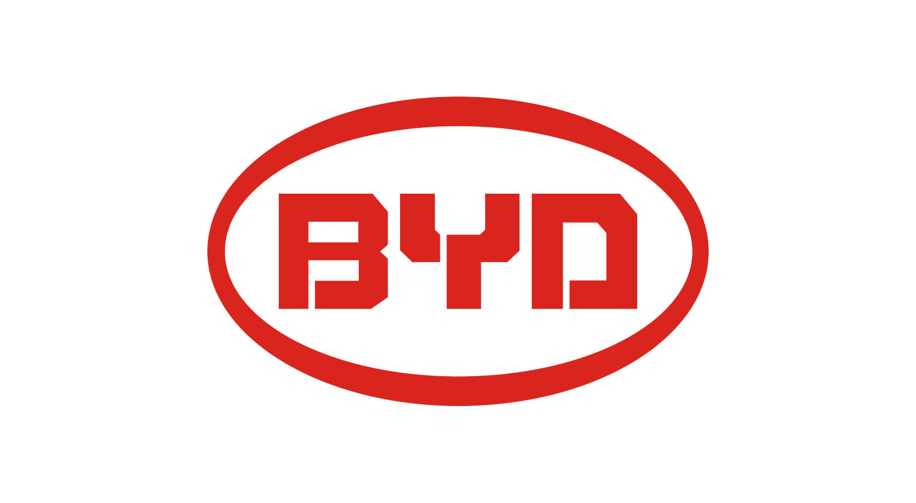 Logo_BYD BYD logo, rot, auf weißem Hintergrund