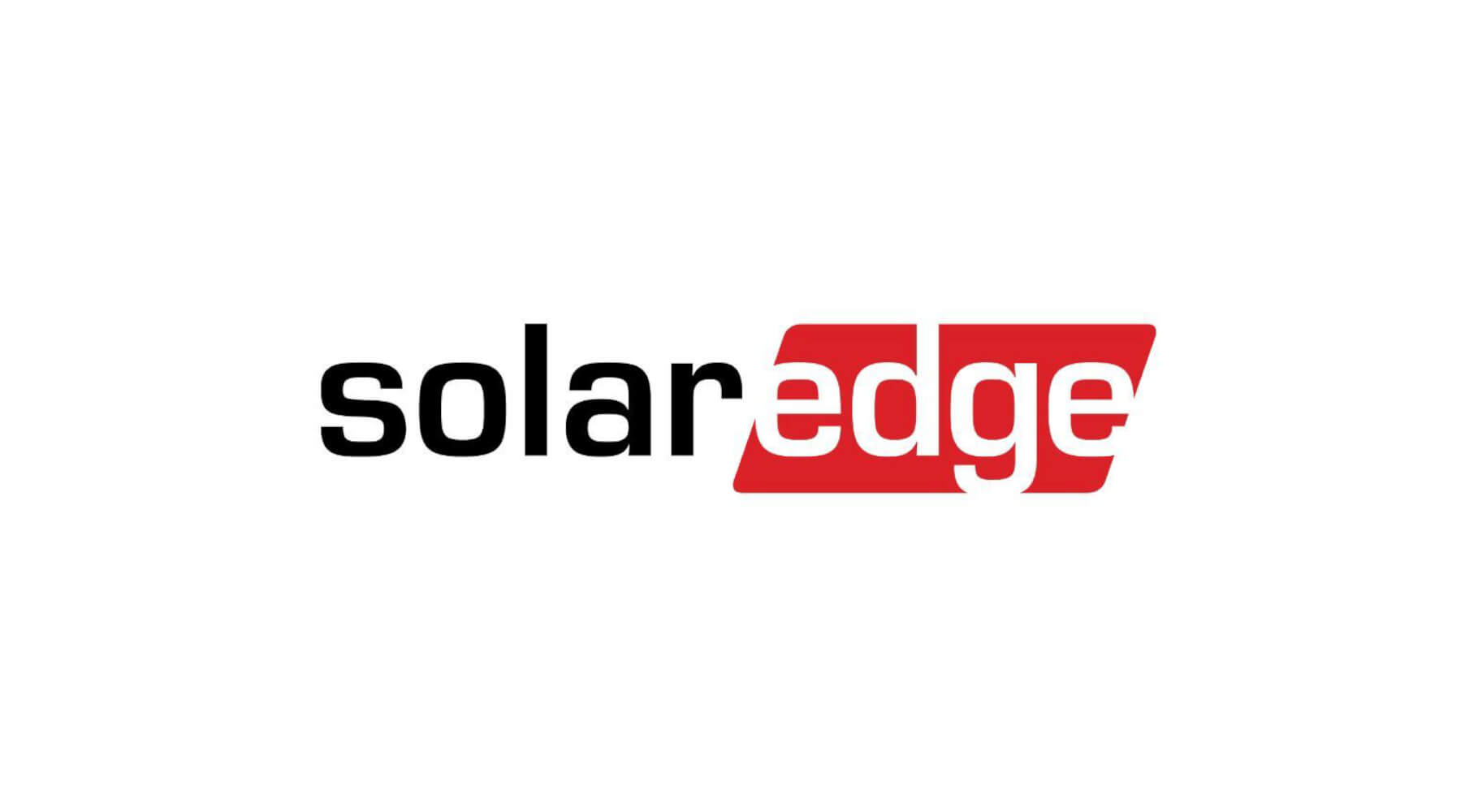 SolarEdge Logo SolarEdge Logo, auf weißem Hintergrund