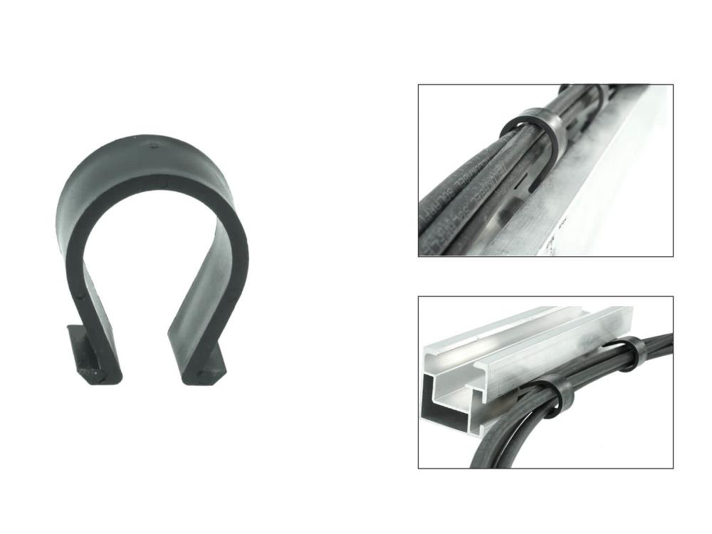 Avanti Kunststoff-Kabelclip Nute 8-13 mm, 1 Stk. Avanti Kunststoff-Kabelclip Nute 8-13 mm, 1 Stk.