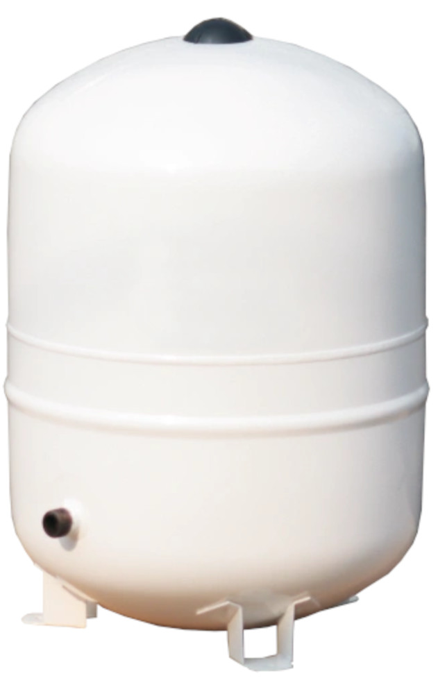 Sunex AMP 2.0 Komplettset 5 Flachkollektoren Aufdach | Solar Perfect Sunex AMP 2.0 Komplettset 5 Flachkollektoren Aufdach, Außdehnungsgefäß, vor weißem Hintergrund